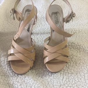 Michael Kors nude sandals